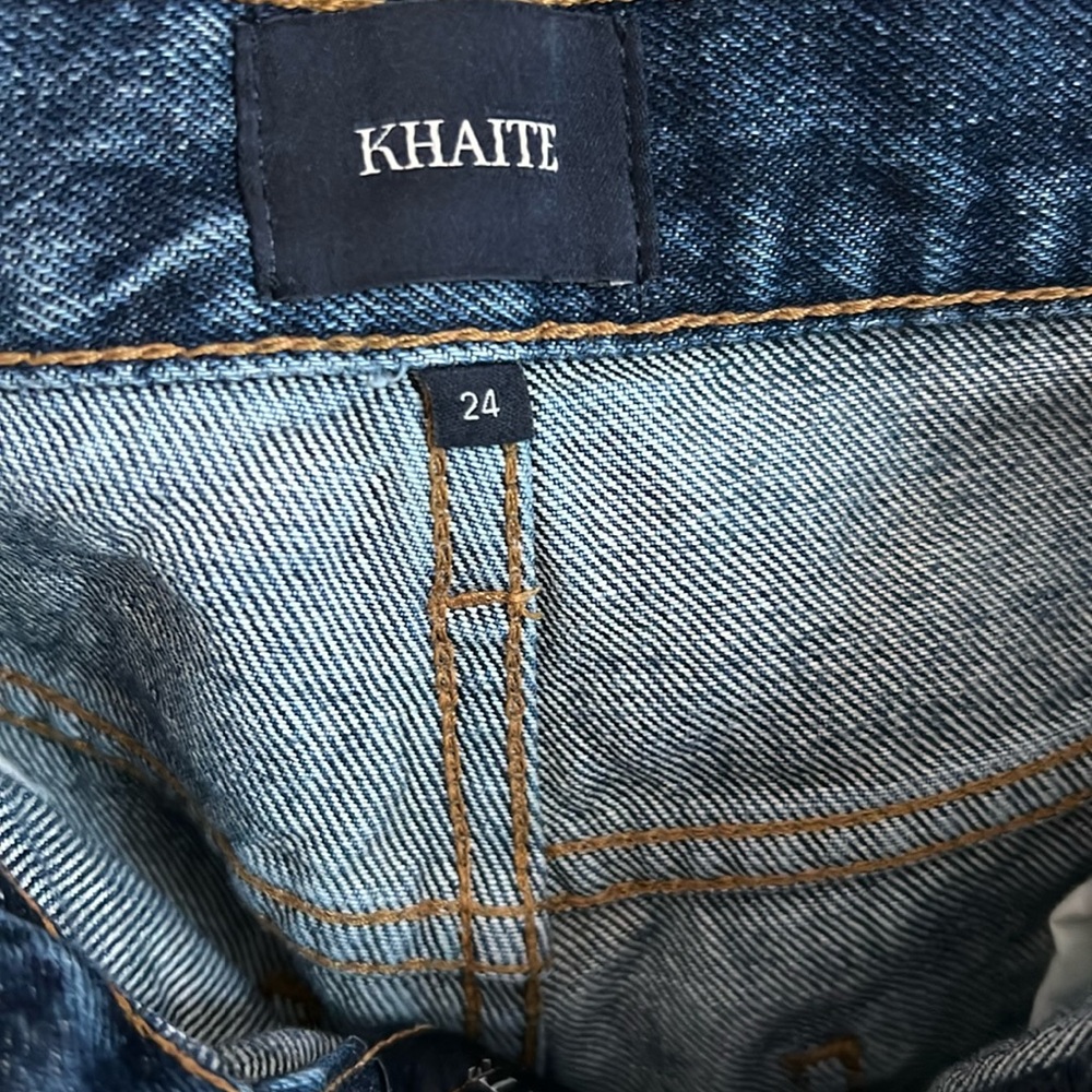 Khaite Kerrie straight leg jeans
